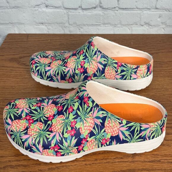 Dansko Kane Slip-On Mule Clog Lightweight Pineapple Womens 40 9.5 - Picture 3 of 8